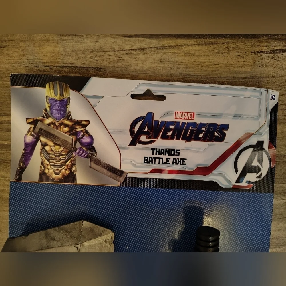 Thanos Battle Axe Marvel Avengers Costume Sword Prop Cosplay NEW - Picture 2 of 4